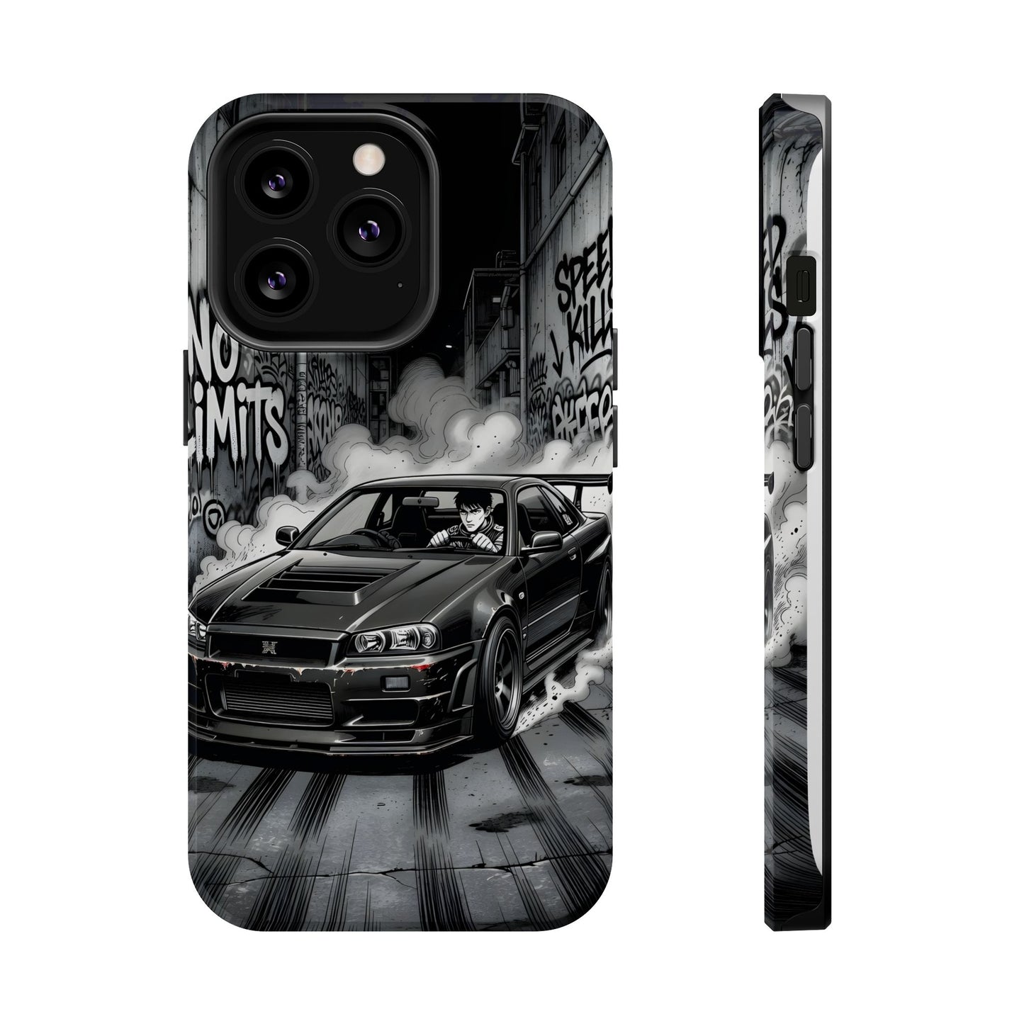 No Limits JDM Manga Skyline Magnetic Case