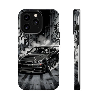 No Limits JDM Manga Skyline Magnetic Case