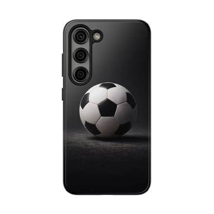 Professional Soccer Ball Tough Case - Minimalist Sports Cover for iPhone & Samsung