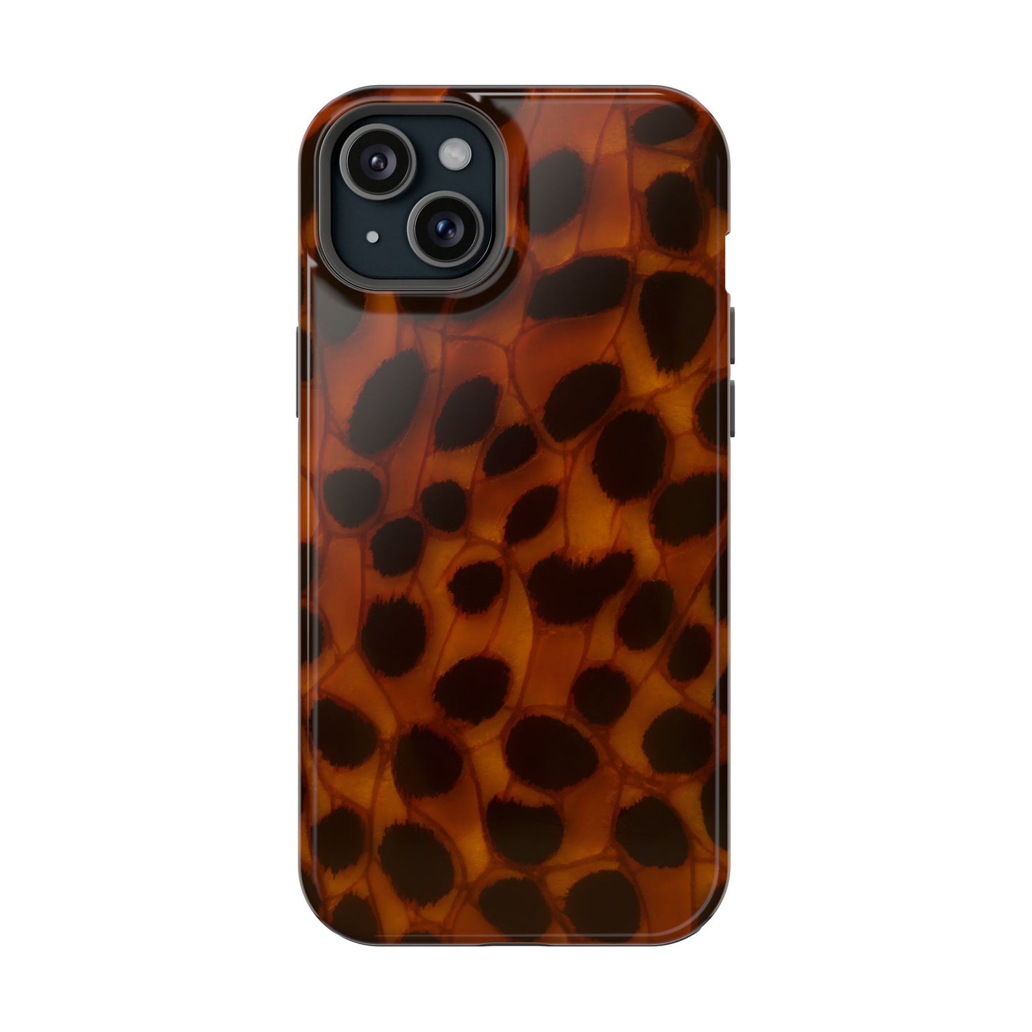 Dark Amber Tortoise Shell Magnetic Tough Case