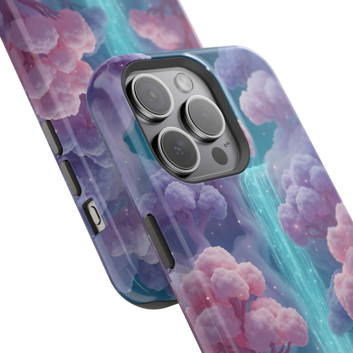 Dreamscape Oasis: Ethereal Pastel Fairycore MagSafe Case