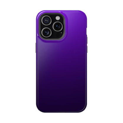 Midnight Amethyst: Dark Purple Gradient MagSafe Case