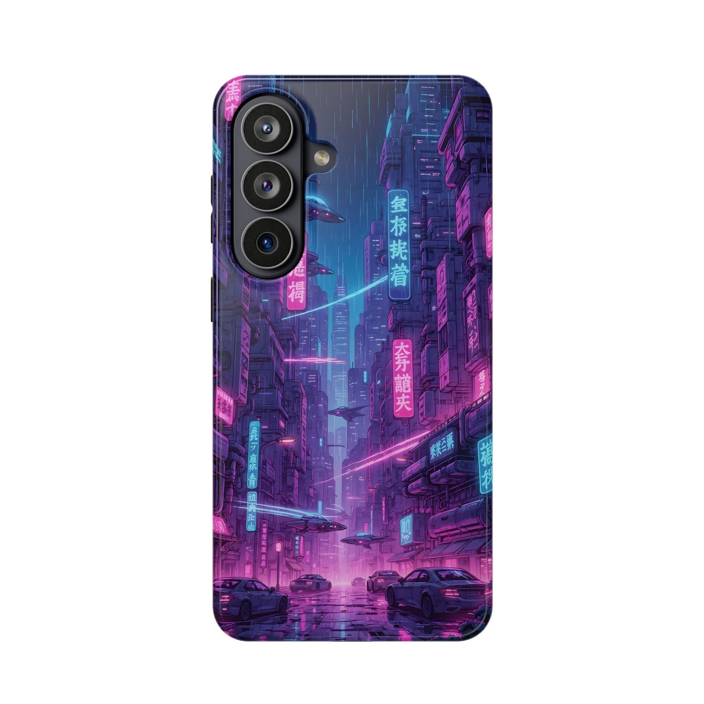 Neo-Tokyo Nights: Premium Cyberpunk Cityscape MagSafe Case