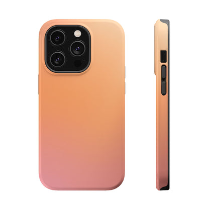 Orange to Pink Sunrise Gradient Magnetic Case