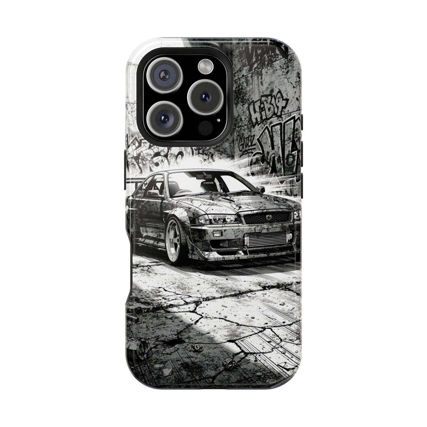 Urban Graffiti JDM Skyline Magnetic Tough Case