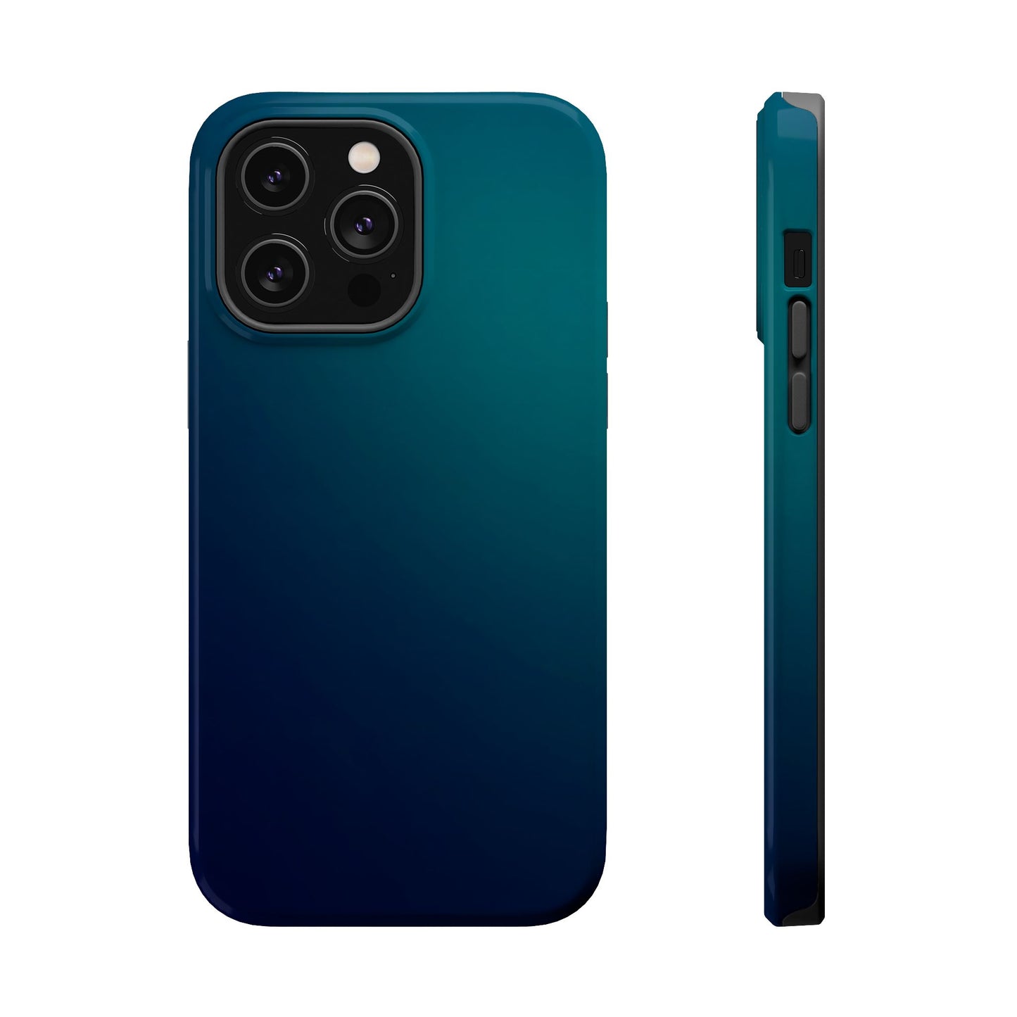 Deep Teal to Midnight Gradient Magnetic Impact Case