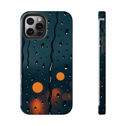 Rainy City Night Tough Case - Moody Urban Aesthetic Phone Cover