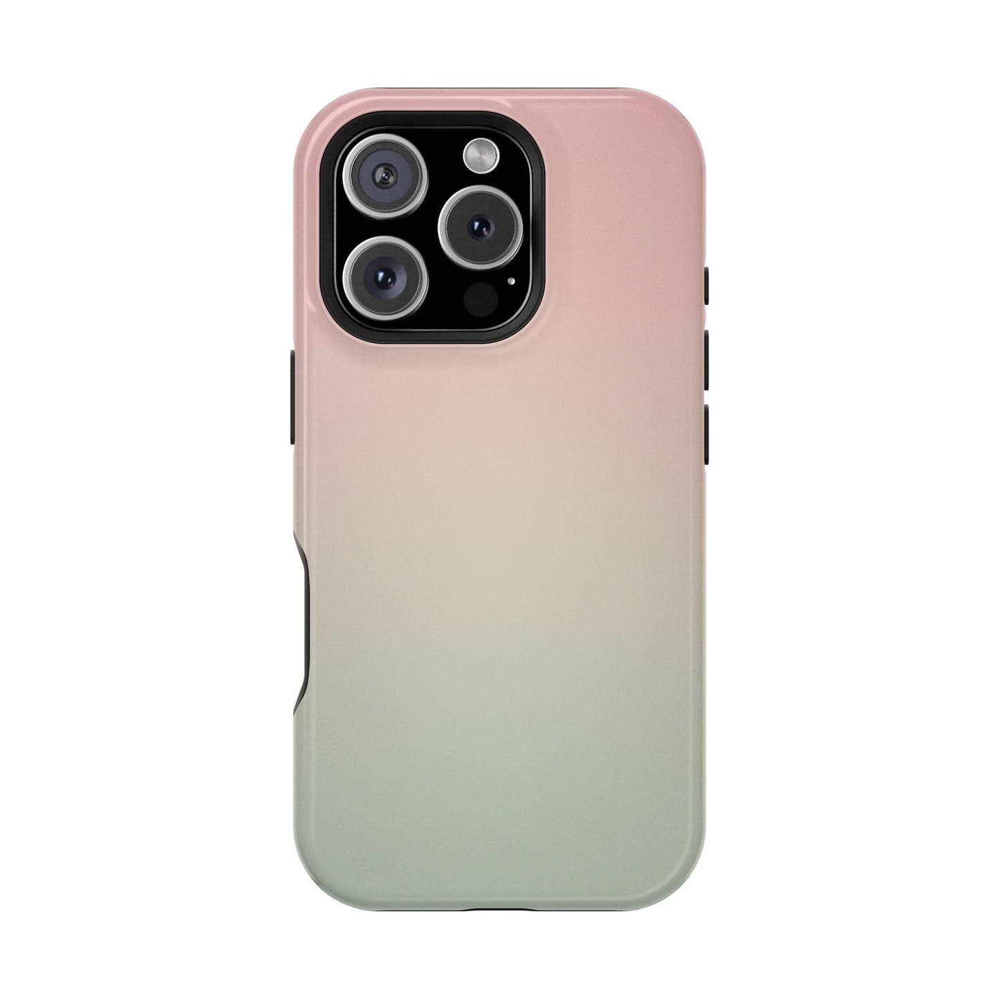 Pink to Sage Green Gradient Magnetic Impact Case