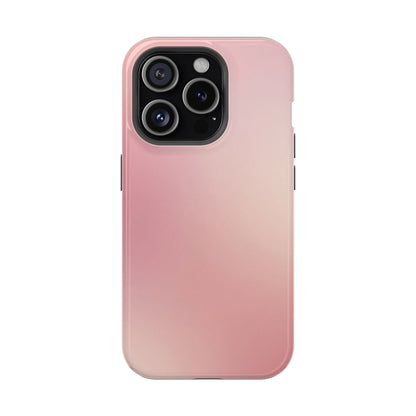 Elegant Rose Gold Gradient Magnetic Case