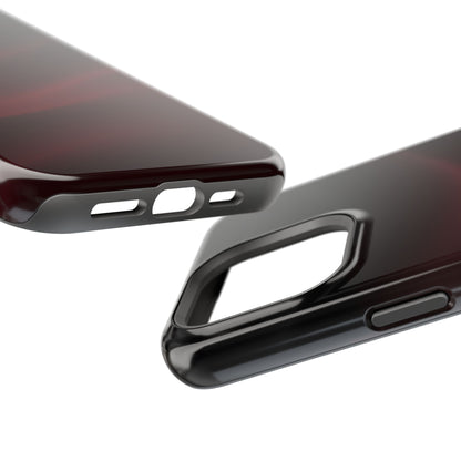 Sleek Burgundy Flow Magnetic Impact Case