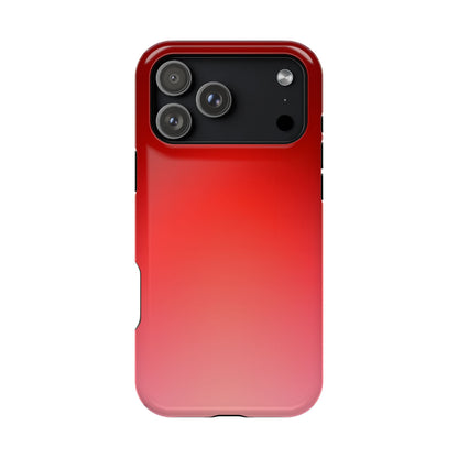 Bold Cherry Red Gradient Magnetic Impact Case