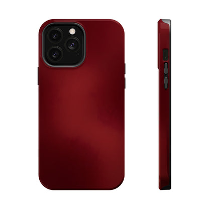 Deep Crimson Gradient Magnetic Impact Case