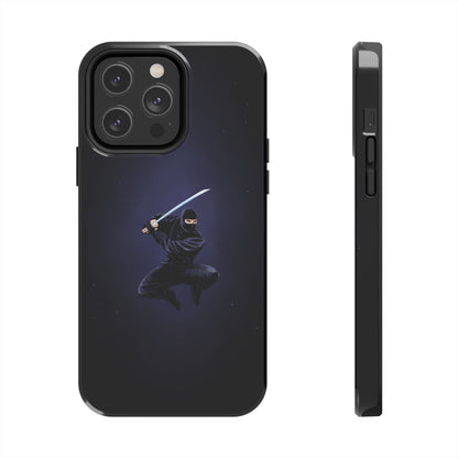 Shadow Ninja Assassin Tough Case - Dark Samurai Aesthetic Cover for iPhone & Samsung