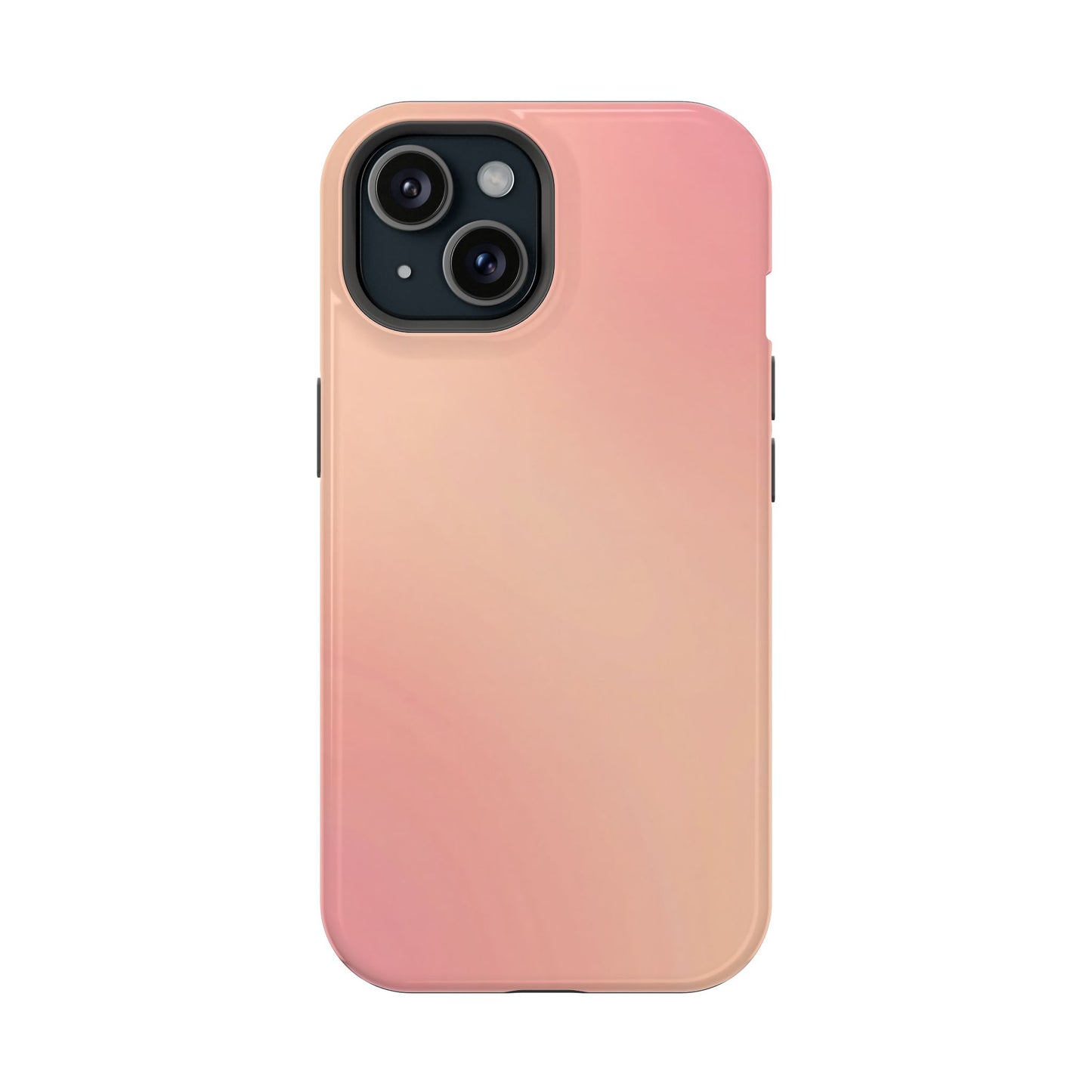 Soft Peach to Blush Gradient Magnetic Case