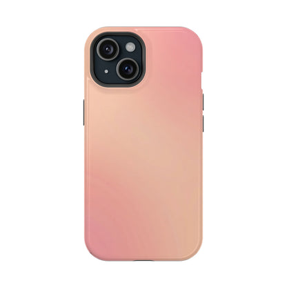 Soft Peach to Blush Gradient Magnetic Case