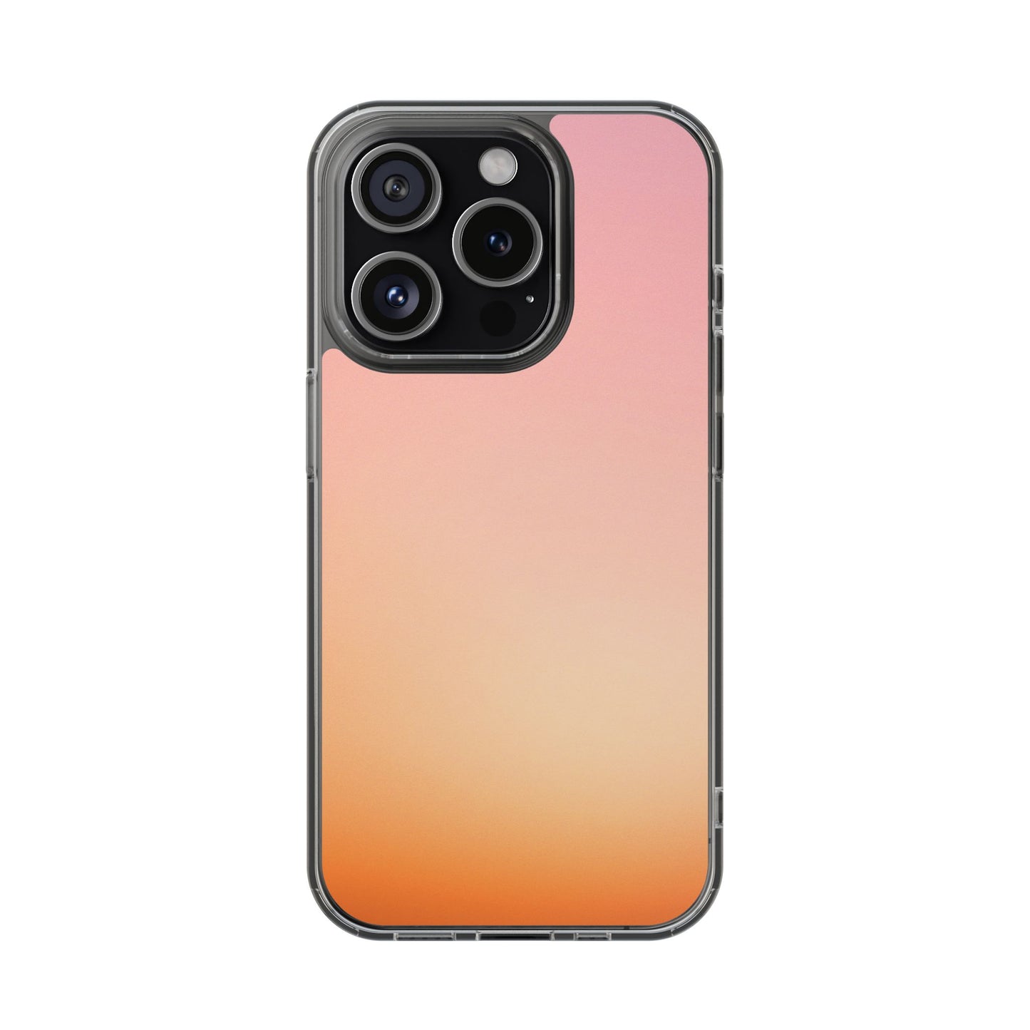 Sunset Aura Clear Case - MagSafe Compatible Warm Gradient Cover