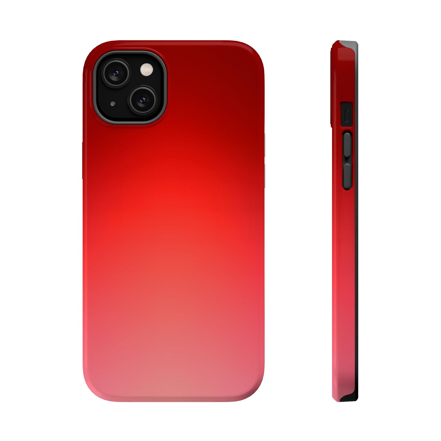 Bold Cherry Red Gradient Magnetic Impact Case