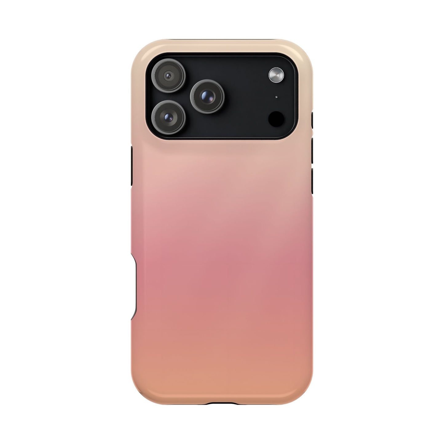 Sand to Dusty Rose Gradient Magnetic Impact Case