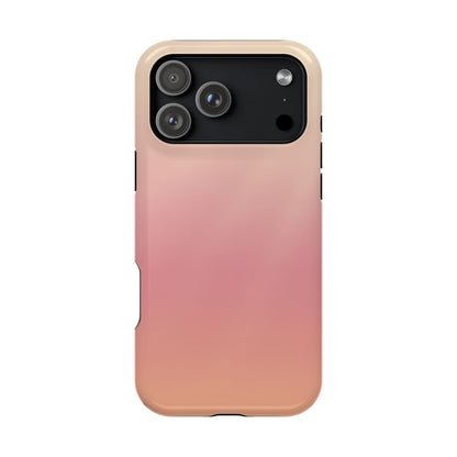 Sand to Dusty Rose Gradient Magnetic Impact Case
