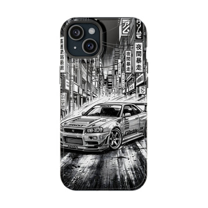 JDM Skyline Tokyo Drift Magnetic Impact Case