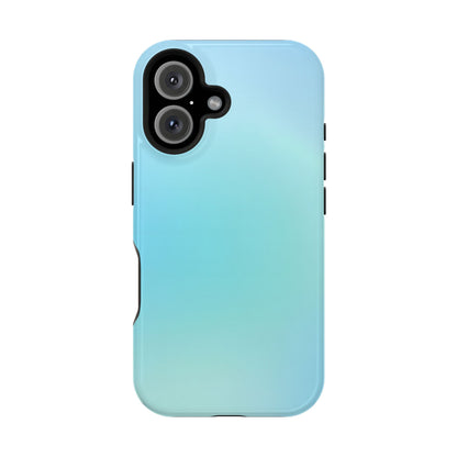 Aqua to Mint Gradient Magnetic Impact Case