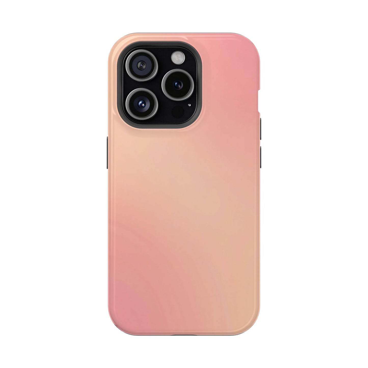 Soft Peach to Blush Gradient Magnetic Case