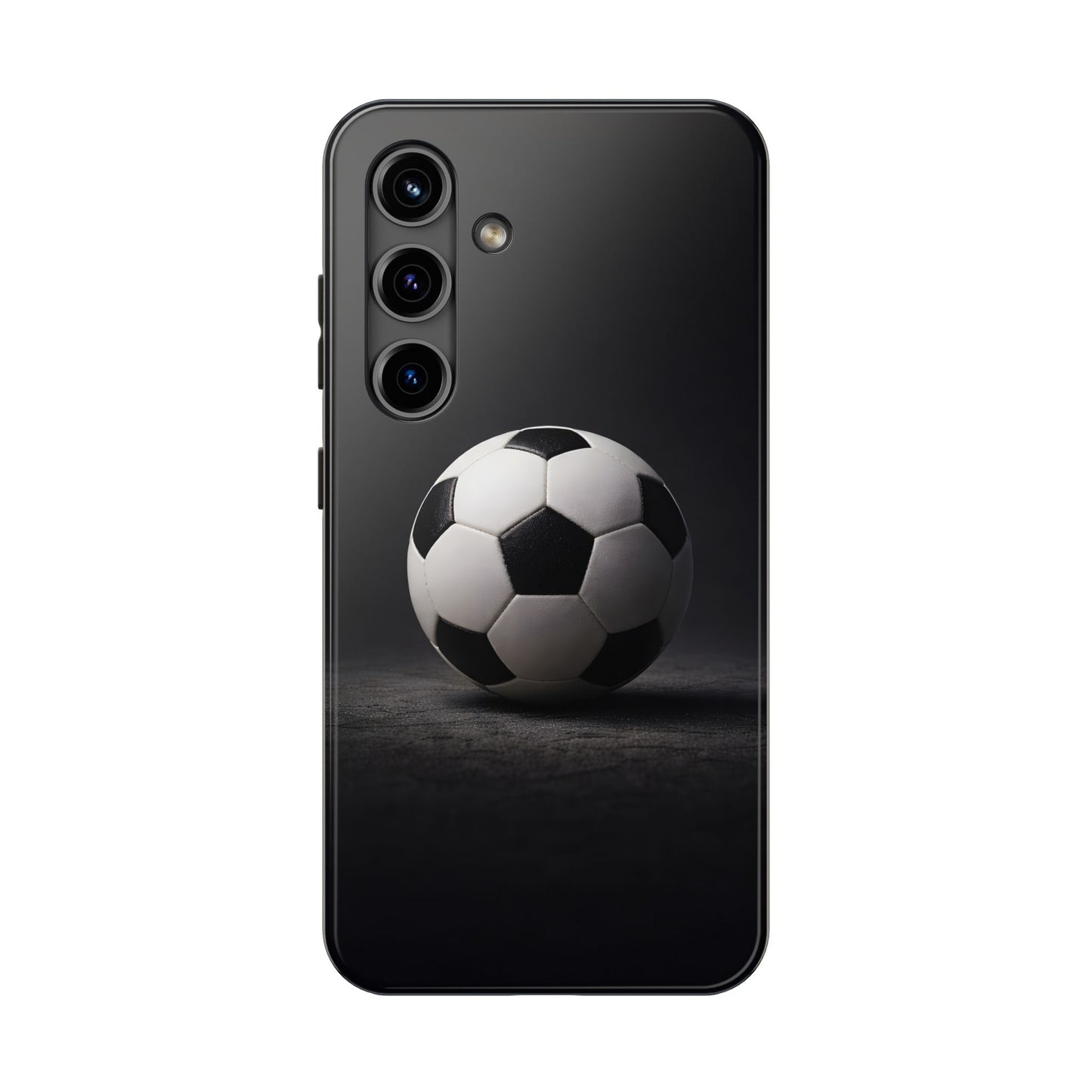 Professional Soccer Ball Tough Case - Minimalist Sports Cover for iPhone & Samsung