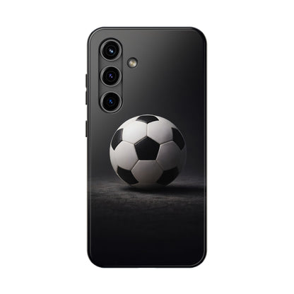 Professional Soccer Ball Tough Case - Minimalist Sports Cover for iPhone & Samsung