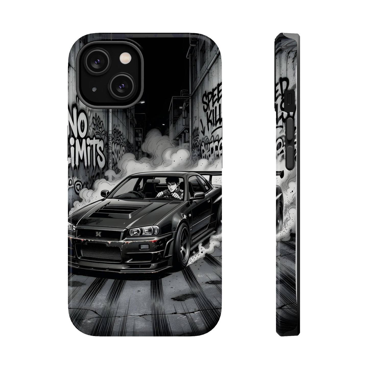 No Limits JDM Manga Skyline Magnetic Case