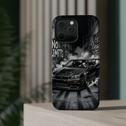 No Limits JDM Manga Skyline Magnetic Case