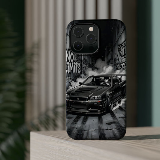 No Limits JDM Manga Skyline Magnetic Case