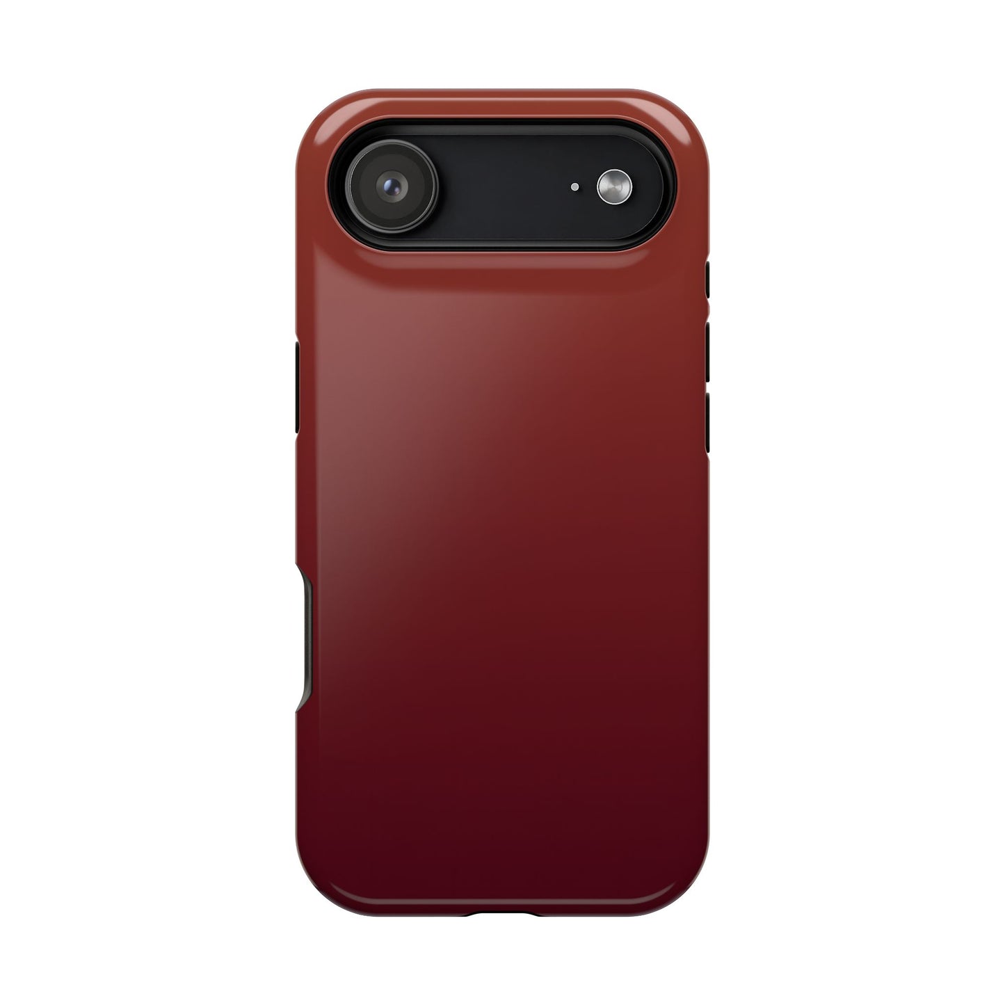 Black Cherry Ombre: Deep Burgundy Gradient MagSafe Case