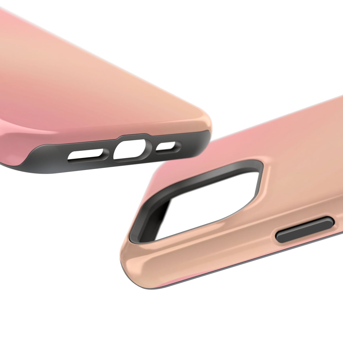 Soft Peach to Blush Gradient Magnetic Case