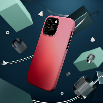 Hot Pink to Crimson Gradient Magnetic Case