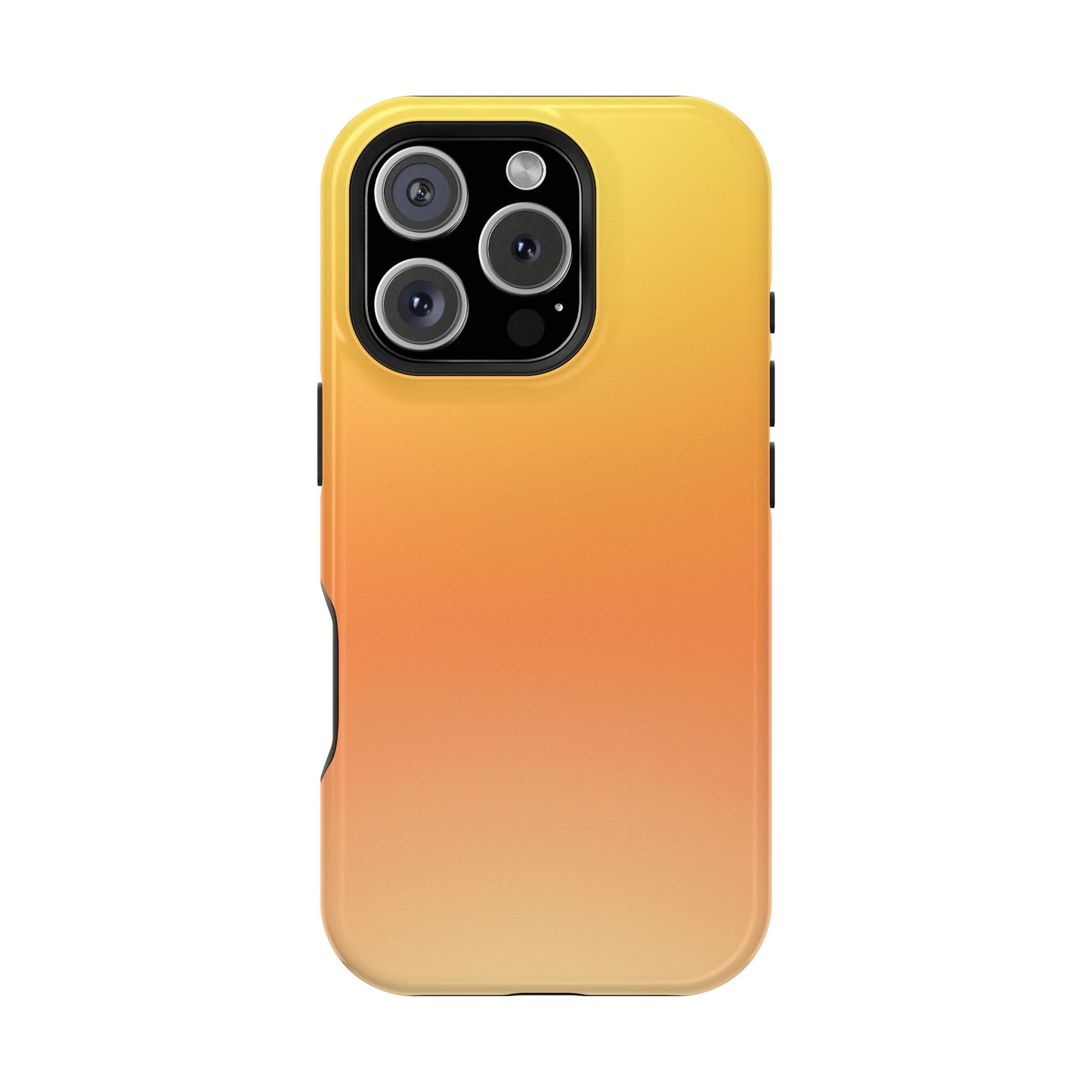 Golden Sunrise Gradient Magnetic Impact Case