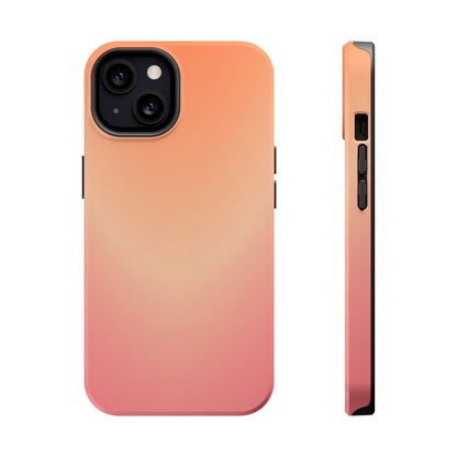 Peach to Rose Pastel Gradient Magnetic Case