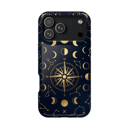 Celestial Navigator Golden Compass Magnetic Case