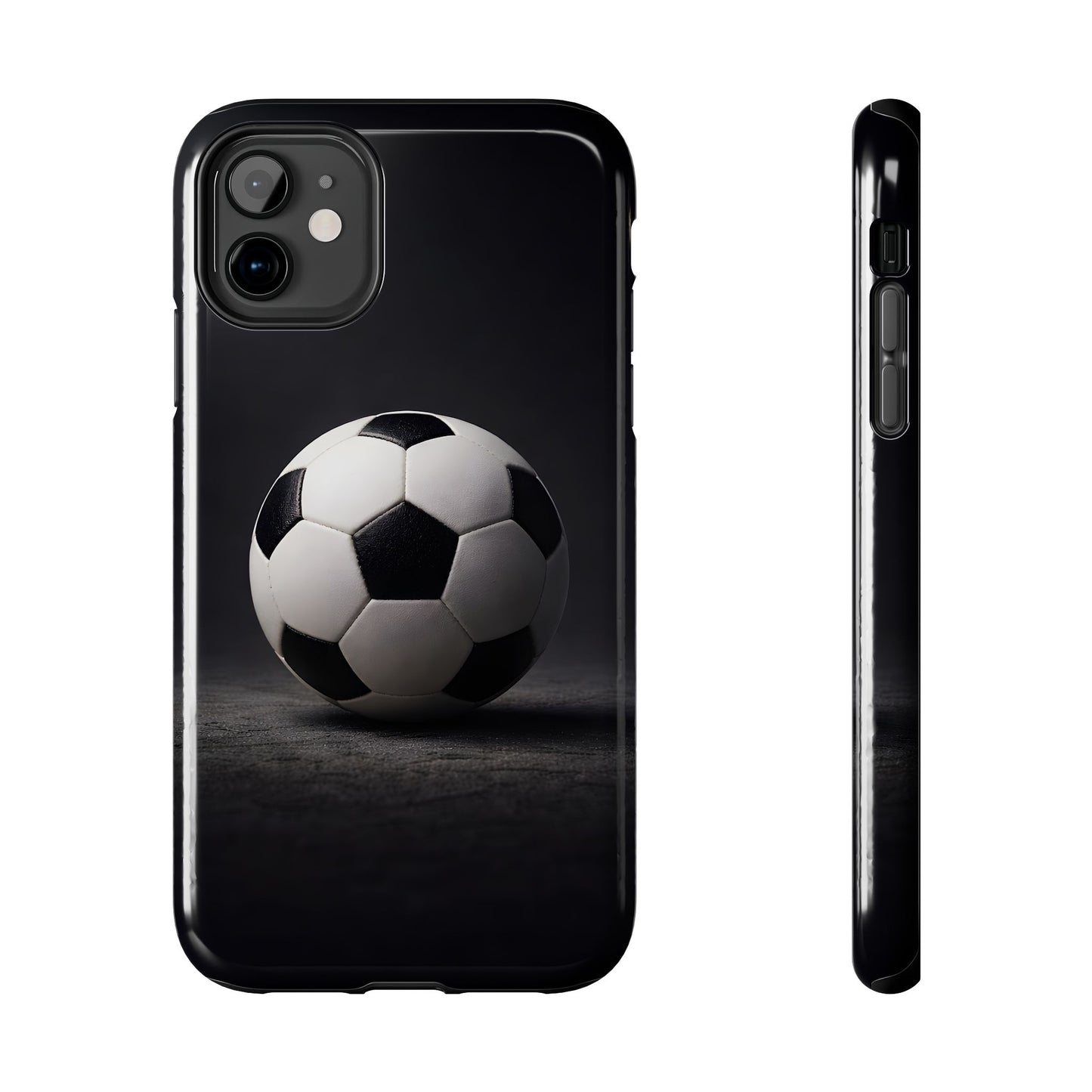 Professional Soccer Ball Tough Case - Minimalist Sports Cover for iPhone & Samsung