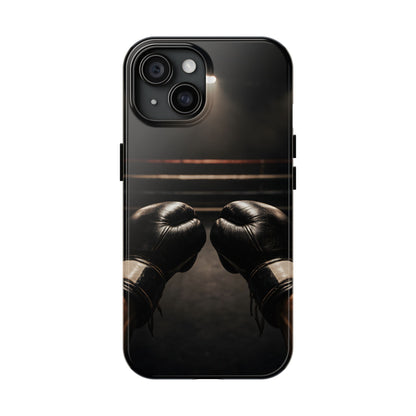 Boxing Gloves Ring POV Tough Case - Cinematic Combat Sports Cover for iPhone & Samsung