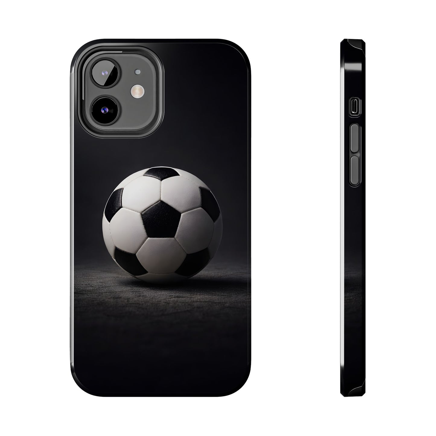 Professional Soccer Ball Tough Case - Minimalist Sports Cover for iPhone & Samsung