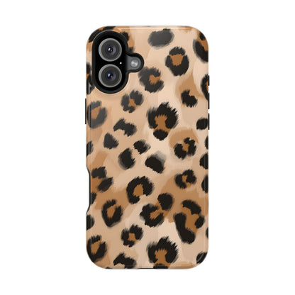 Classic Leopard Print Magnetic Tough Case