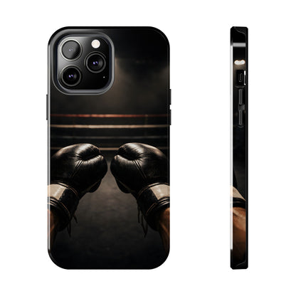 Boxing Gloves Ring POV Tough Case - Cinematic Combat Sports Cover for iPhone & Samsung