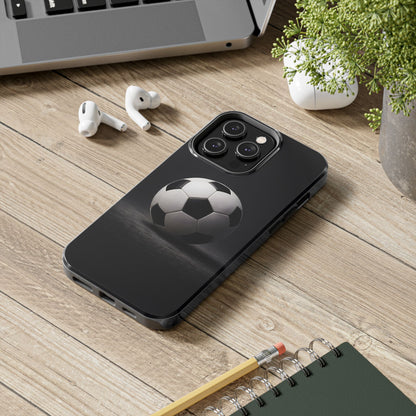Professional Soccer Ball Tough Case - Minimalist Sports Cover for iPhone & Samsung