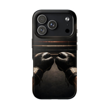 Boxing Gloves Ring POV Tough Case - Cinematic Combat Sports Cover for iPhone & Samsung