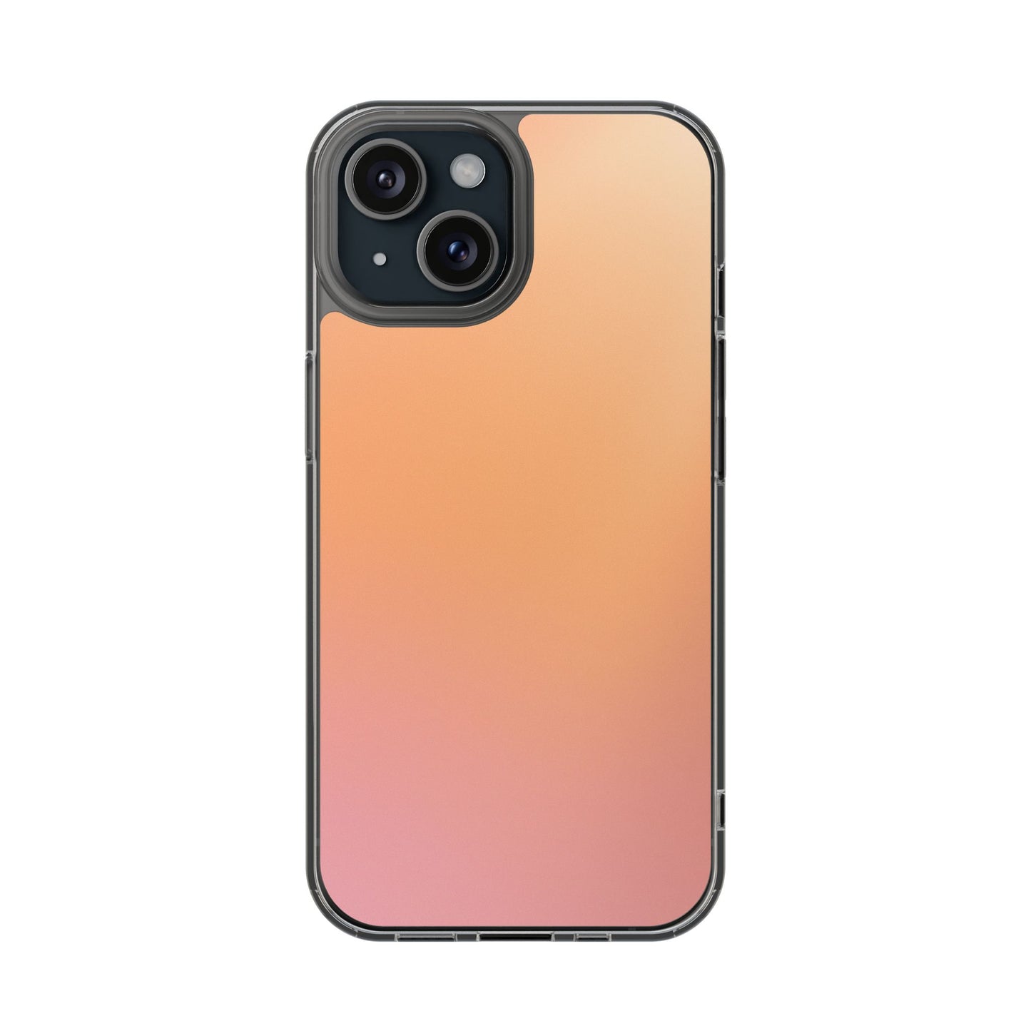 Sunset Aura Clear Case - MagSafe Compatible Warm Gradient Cover
