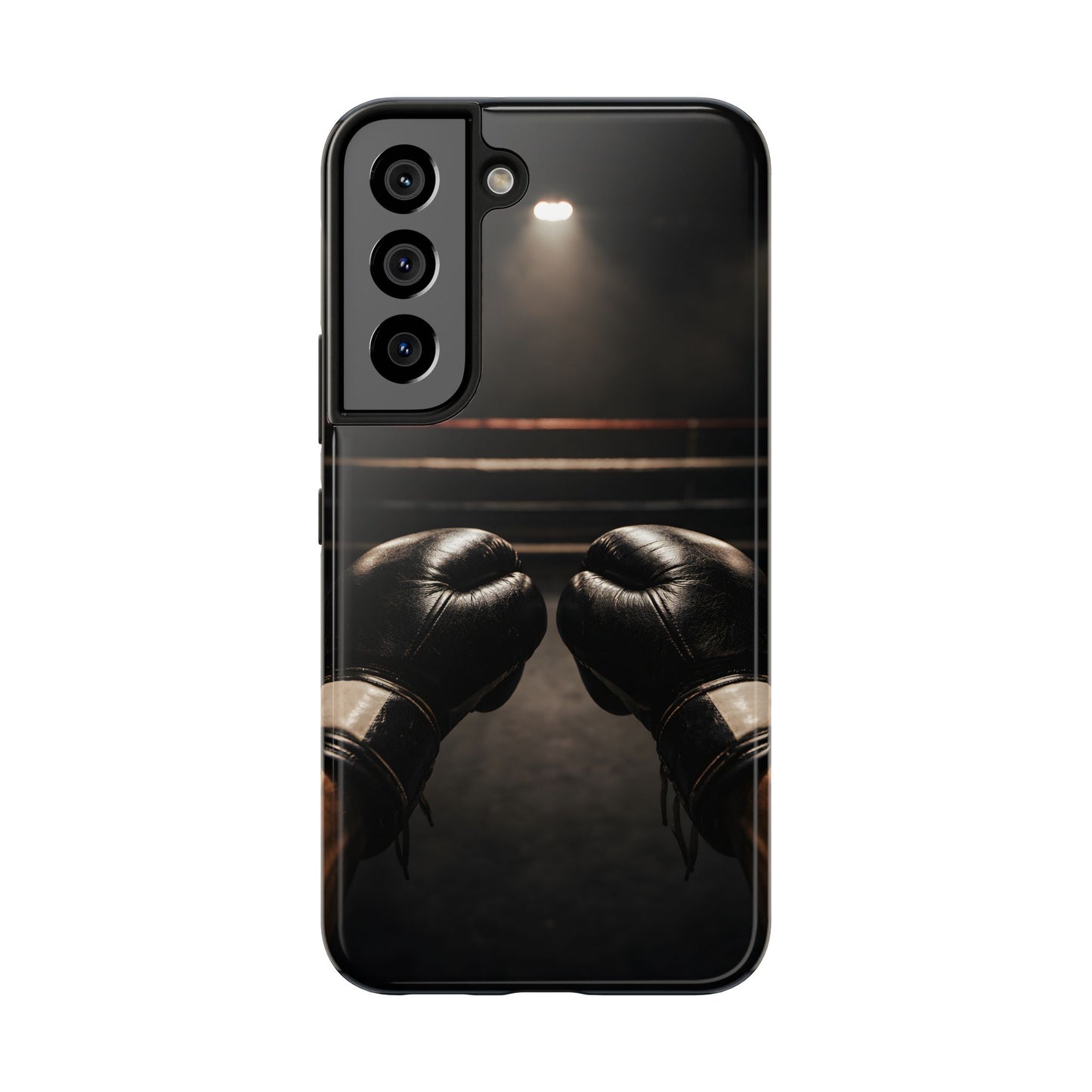 Boxing Gloves Ring POV Tough Case - Cinematic Combat Sports Cover for iPhone & Samsung