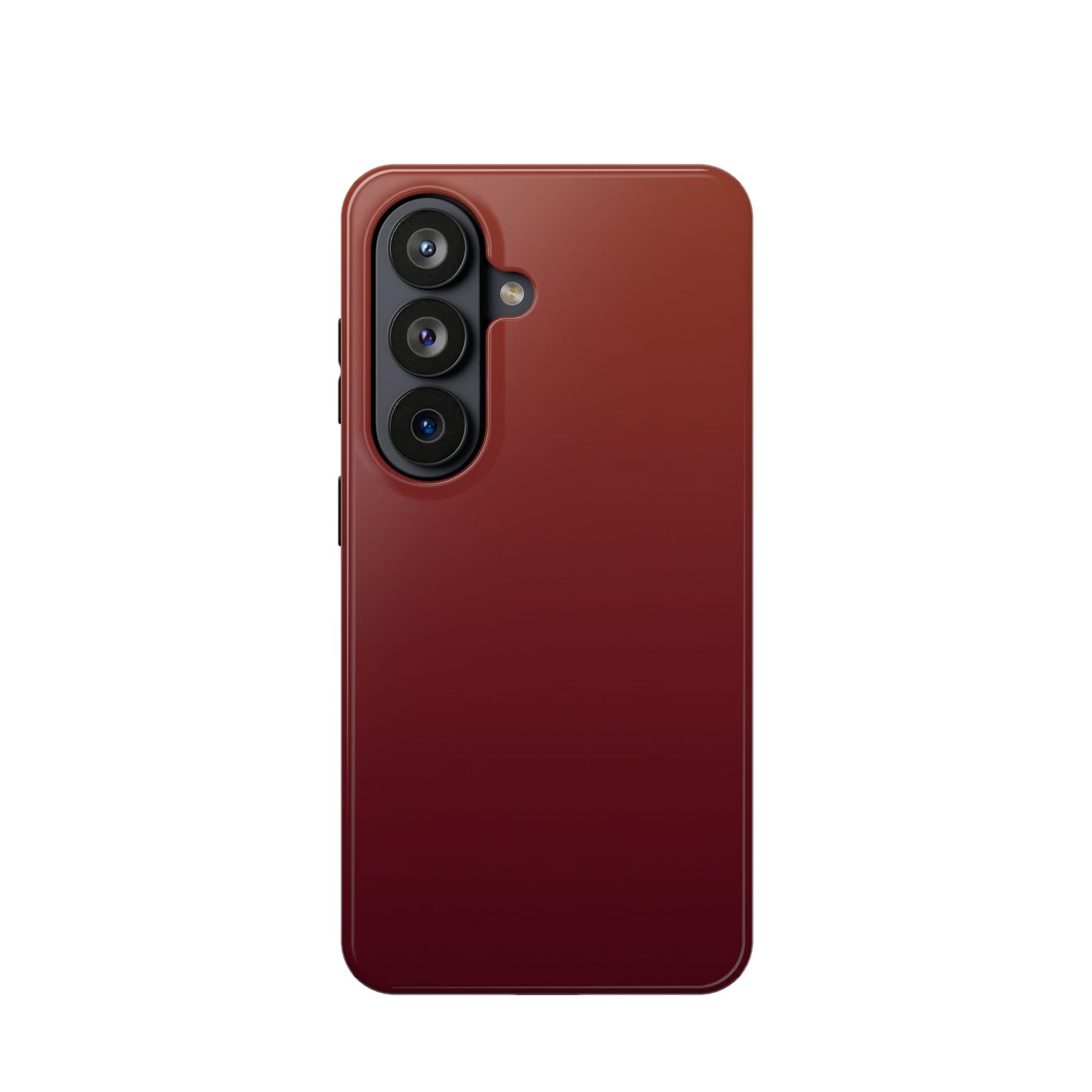 Black Cherry Ombre: Deep Burgundy Gradient MagSafe Case