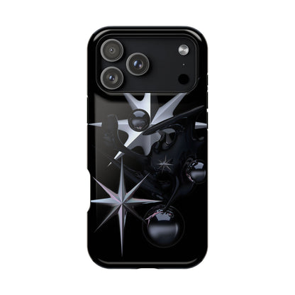 Cyber Star Liquid Metal Magnetic Tough Case
