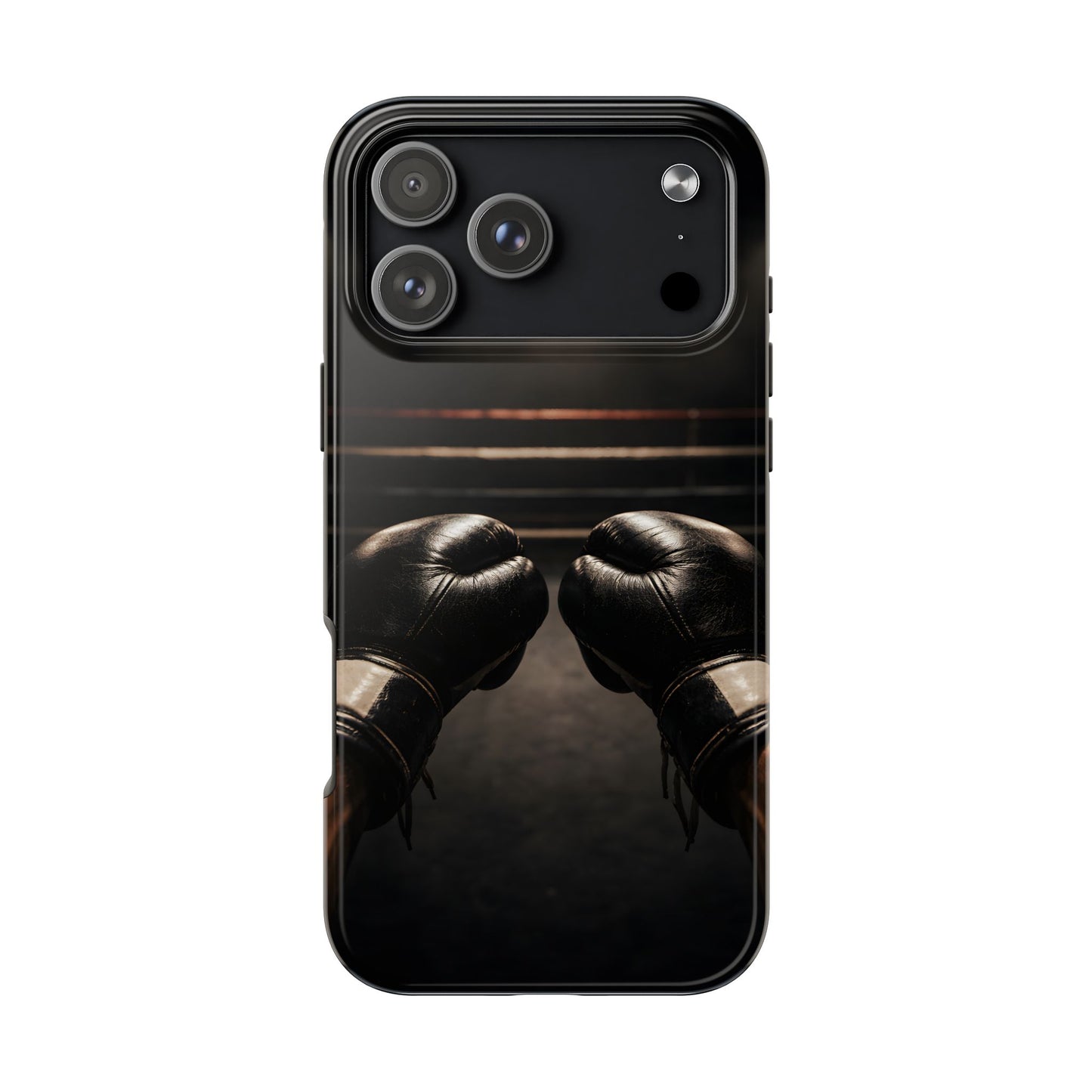 Boxing Gloves Ring POV Tough Case - Cinematic Combat Sports Cover for iPhone & Samsung