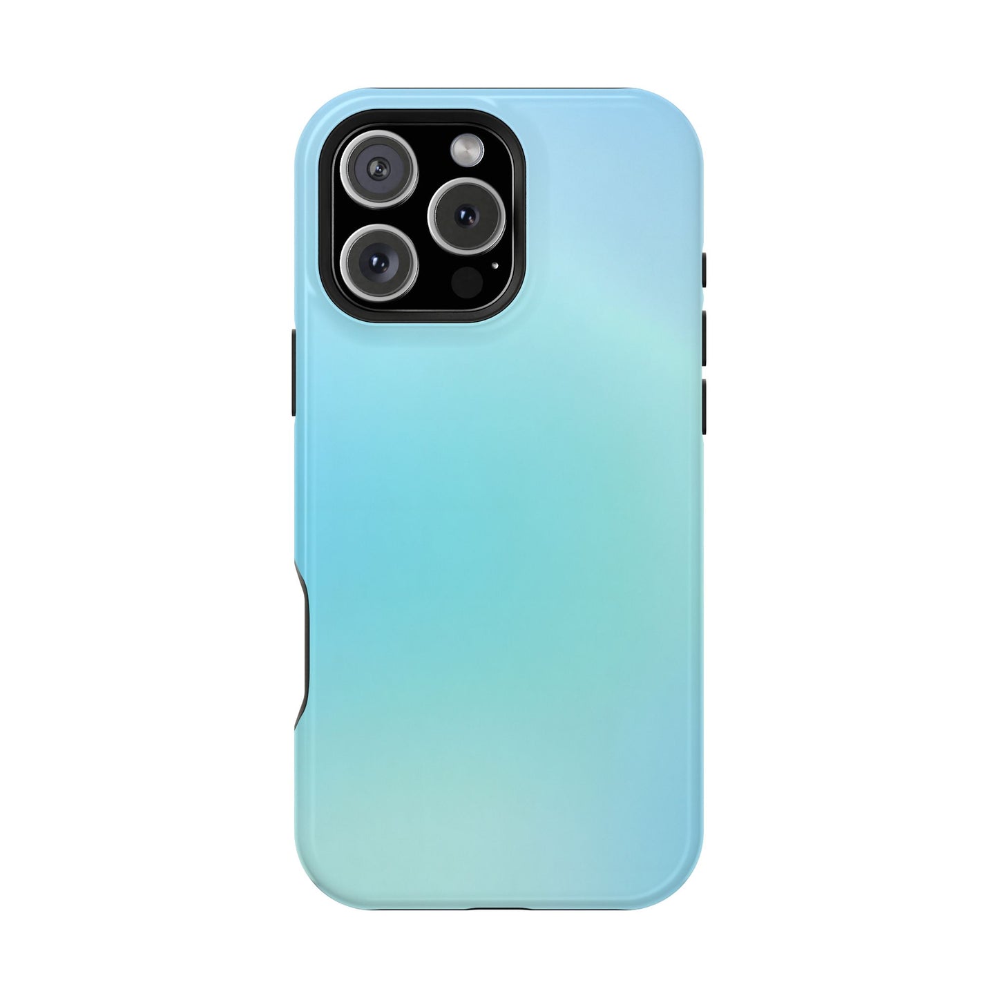 Aqua to Mint Gradient Magnetic Impact Case